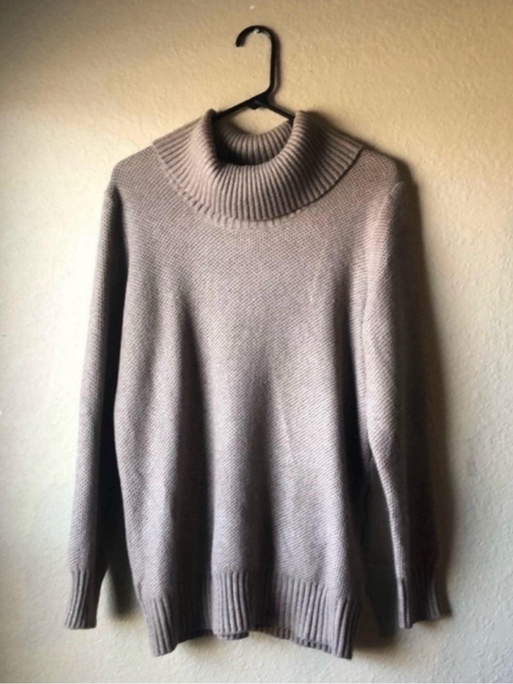Apt 9 Sweater Women’s Brown Turtleneck Knit Classic Sweater Sz XL Casual Classic